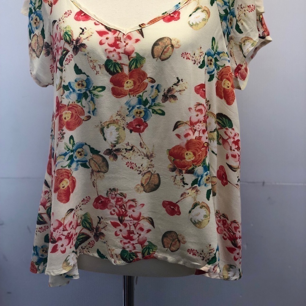 Others Follow Women's Naty Cold Shoulder Top S M L - Picture 8 of 8